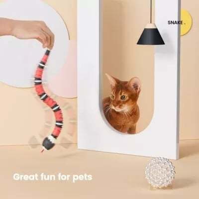 Promotion 47%OFF 🎁Smart Sensing Snake Electron Interactive Cat Toys-PLAWLTD