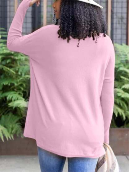 💥LONG SLEEVE THUMBHOLE SWEATER POCKET TUNIC💥