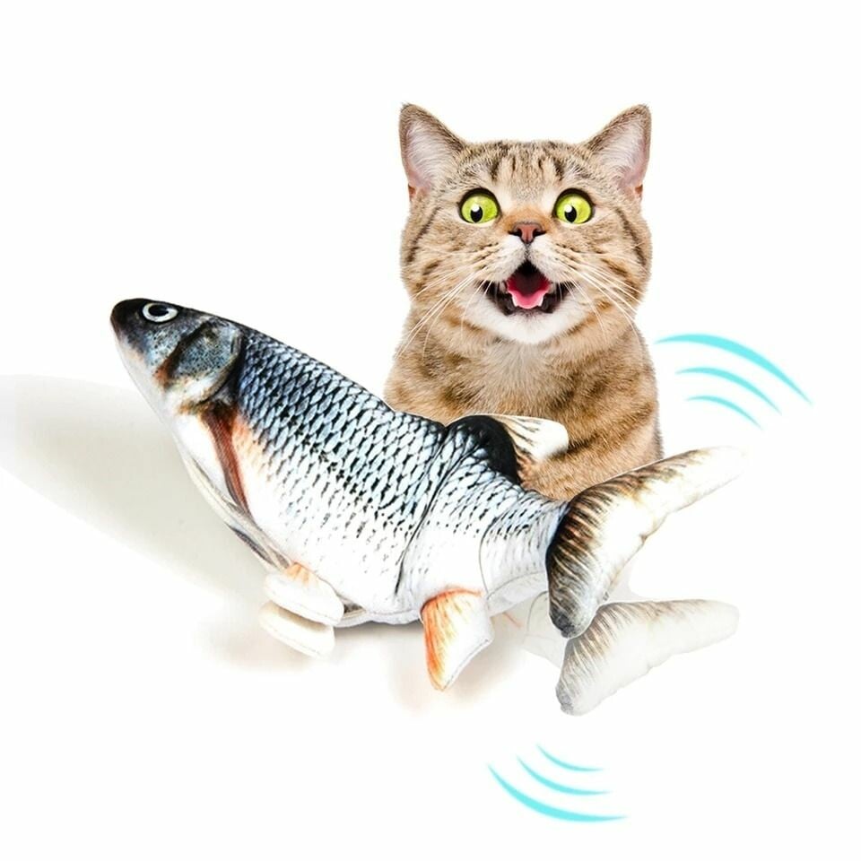 Floppy Fish Cat Toy-PLAWLTD