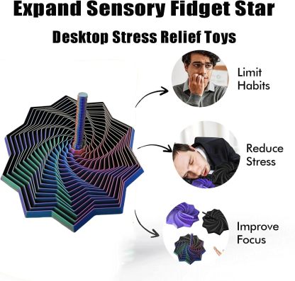 🔥LAST DAY SALE - 49% OFF🎁3D Printed Expanded Sensory Fidget Star