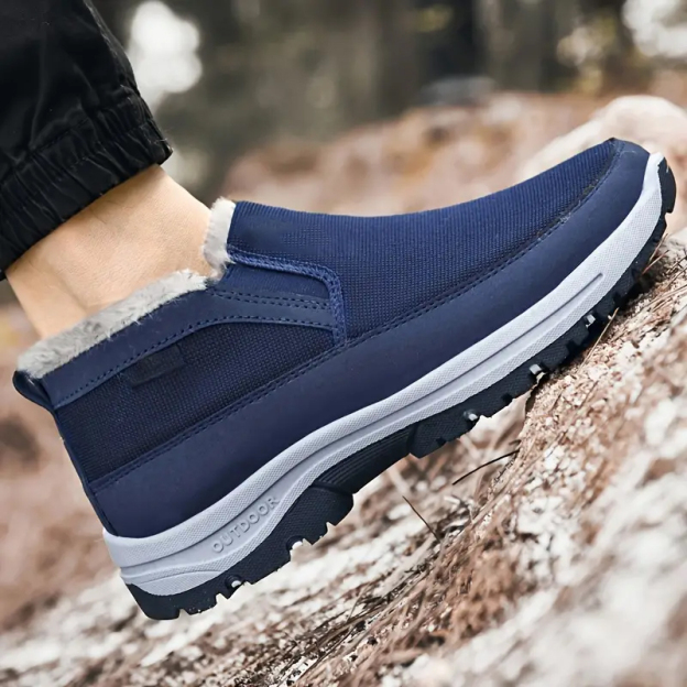Men's Arch Support Breathable Orthopedic Loafers Lightweight Non-Slip Walking Shoes (Medical Certification)-PLAWLTD