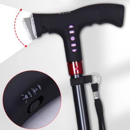 49% OFF Today Only - Smart Walking Cane With Automatic Alarm When The Elderly Fall Down-PLAWLTD