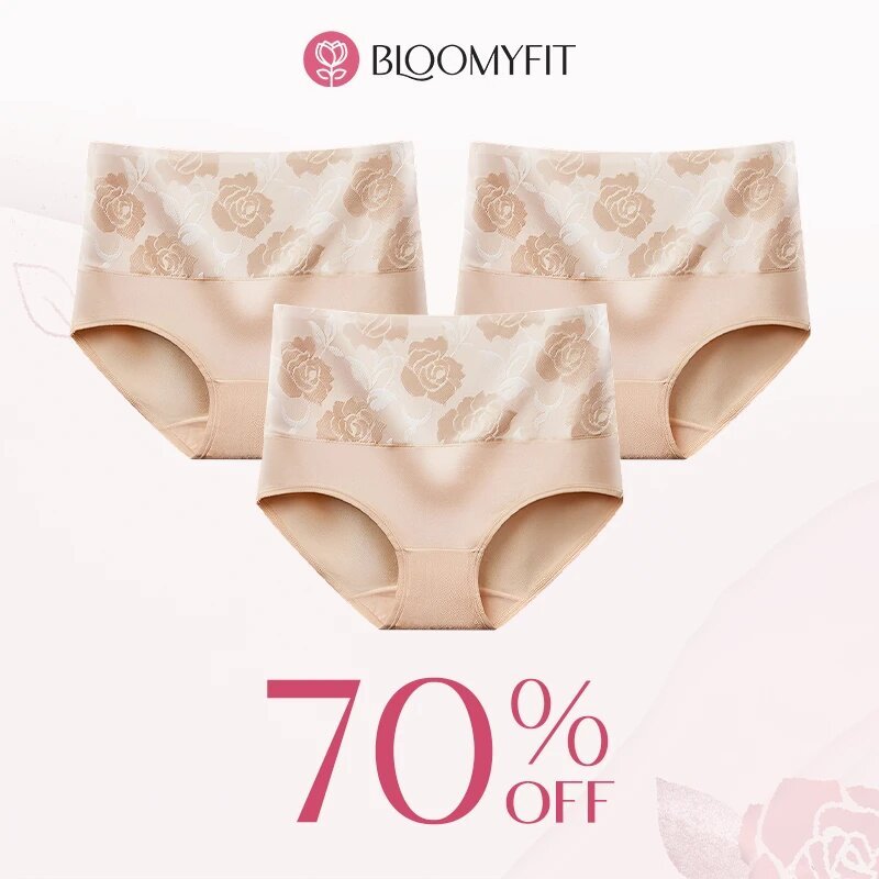 BloomyFit - High Waist Leakproof & Comfortable Panties-PLAWLTD