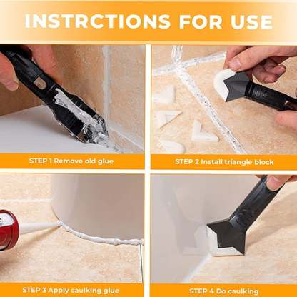 3-in-1 Silicone Caulking Tools