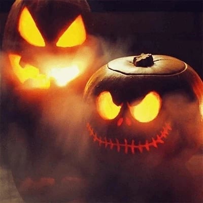 Early Halloween Sale 🔥12 LED light Ultrasonic Mist Maker Fogger🎃