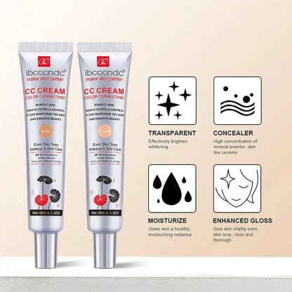 Hydrating CC Cream Foundation with Centella Asiatica-PLAWLTD