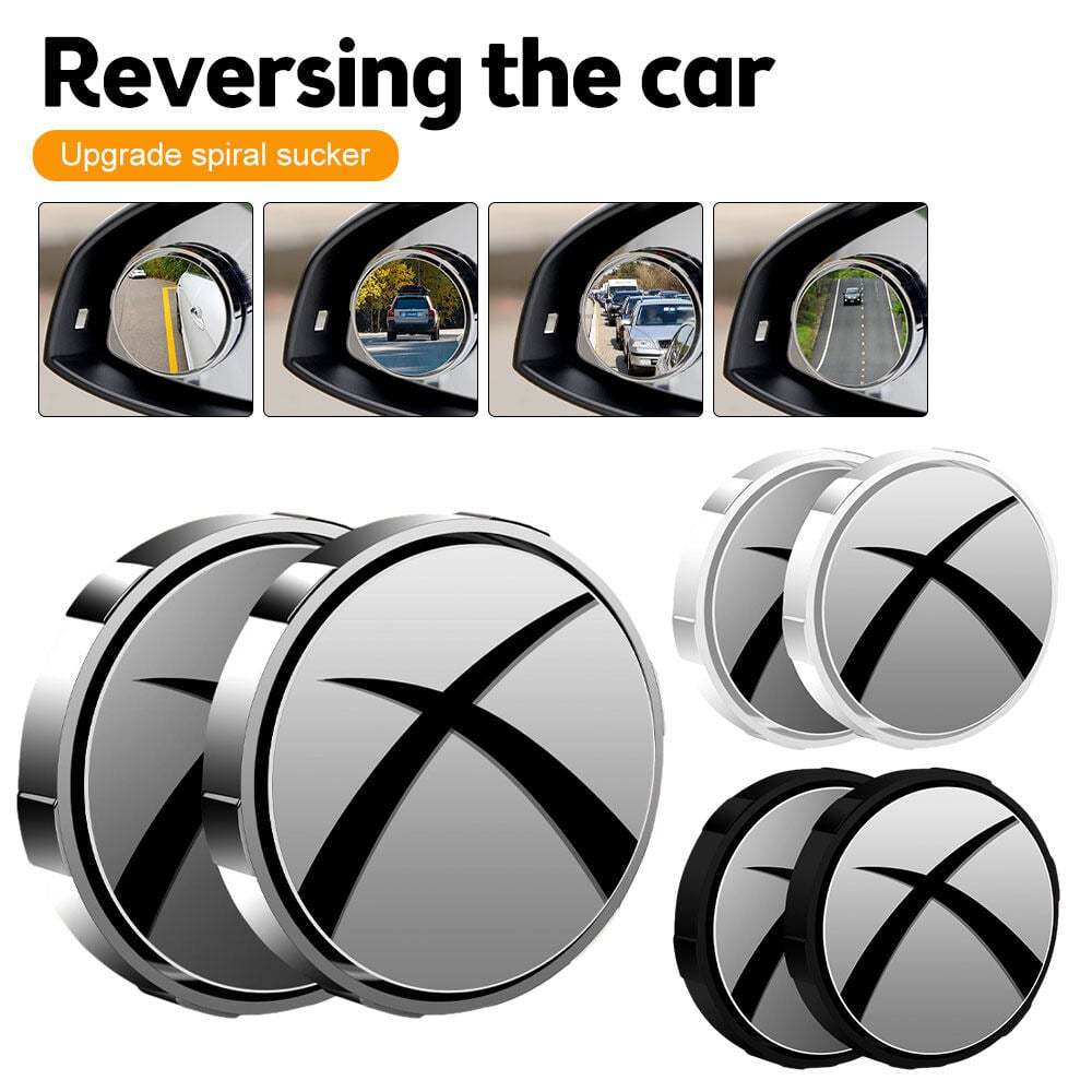 🚗Suction Cup Car Convex Blind Spot Mirror (1 Set / 2 Pcs)-PLAWLTD