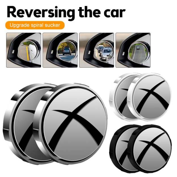 🚗Suction Cup Car Convex Blind Spot Mirror (1 Set / 2 Pcs)