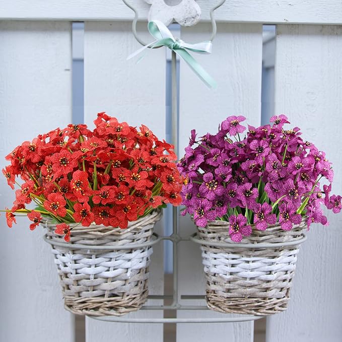 Rain & Sun Proof British Blooms - UV GuardTM Fade-Free Colourful Artificial Flower-PLAWLTD