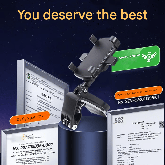 🏆New Arrival 360 Degree Rotating Car Dashboard Phone Holder-PLAWLTD