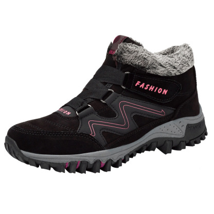 ❄️Winter Thermal Villi Leather Slip On High Top Walking Boots FOR MALE & FEMALE.