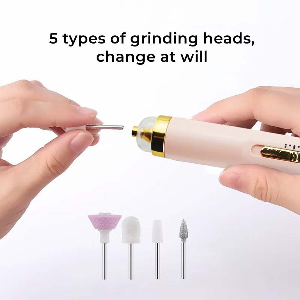 GLAMICS ELECTRIC PROFESSIONAL MANICURE NAIL MACHINE SET💅