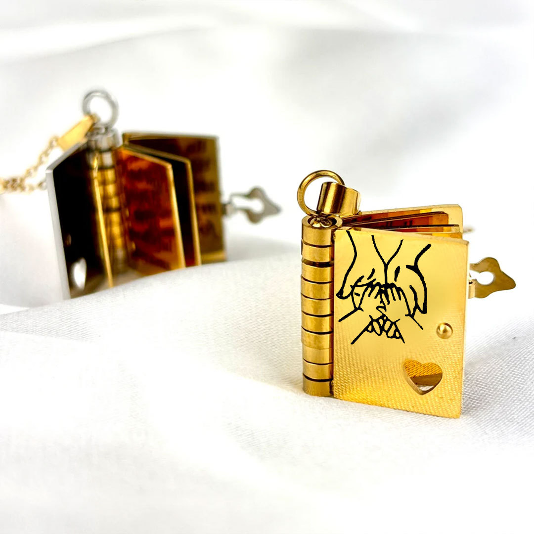 For Daughter - My Incredible Daughter Book Necklace-PLAWLTD