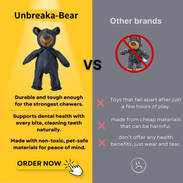 🎄Christmas sale 60% Off-2025 New Bear For Heavy Chewers🐾-PLAWLTD