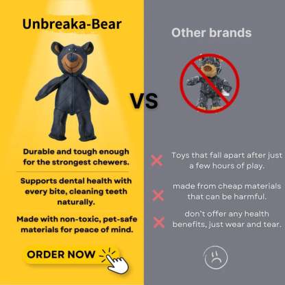 🎄Christmas sale 60% Off-2025 New Bear For Heavy Chewers🐾-PLAWLTD