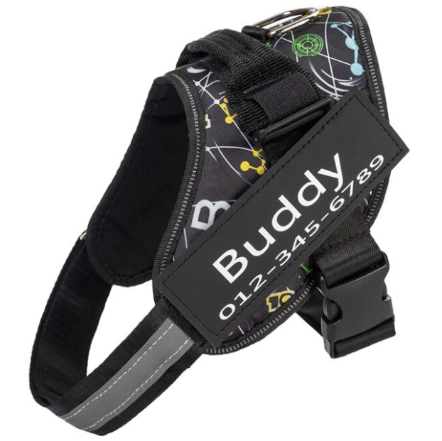 🔥Hot Sale🔥The Personalized NO PULL Harness (Can customize pet's name and your contact information)