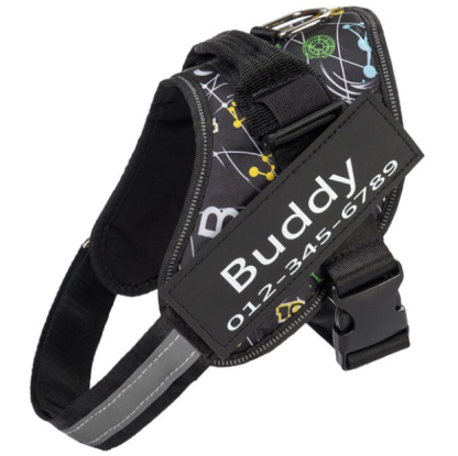 🔥Hot Sale🔥The Personalized NO PULL Harness (Can customize pet's name and your contact information)