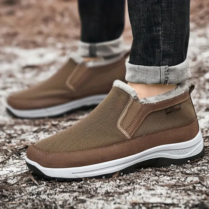 Men's Arch Support Breathable Orthopedic Loafers Lightweight Non-Slip Walking Shoes (Medical Certification)-PLAWLTD