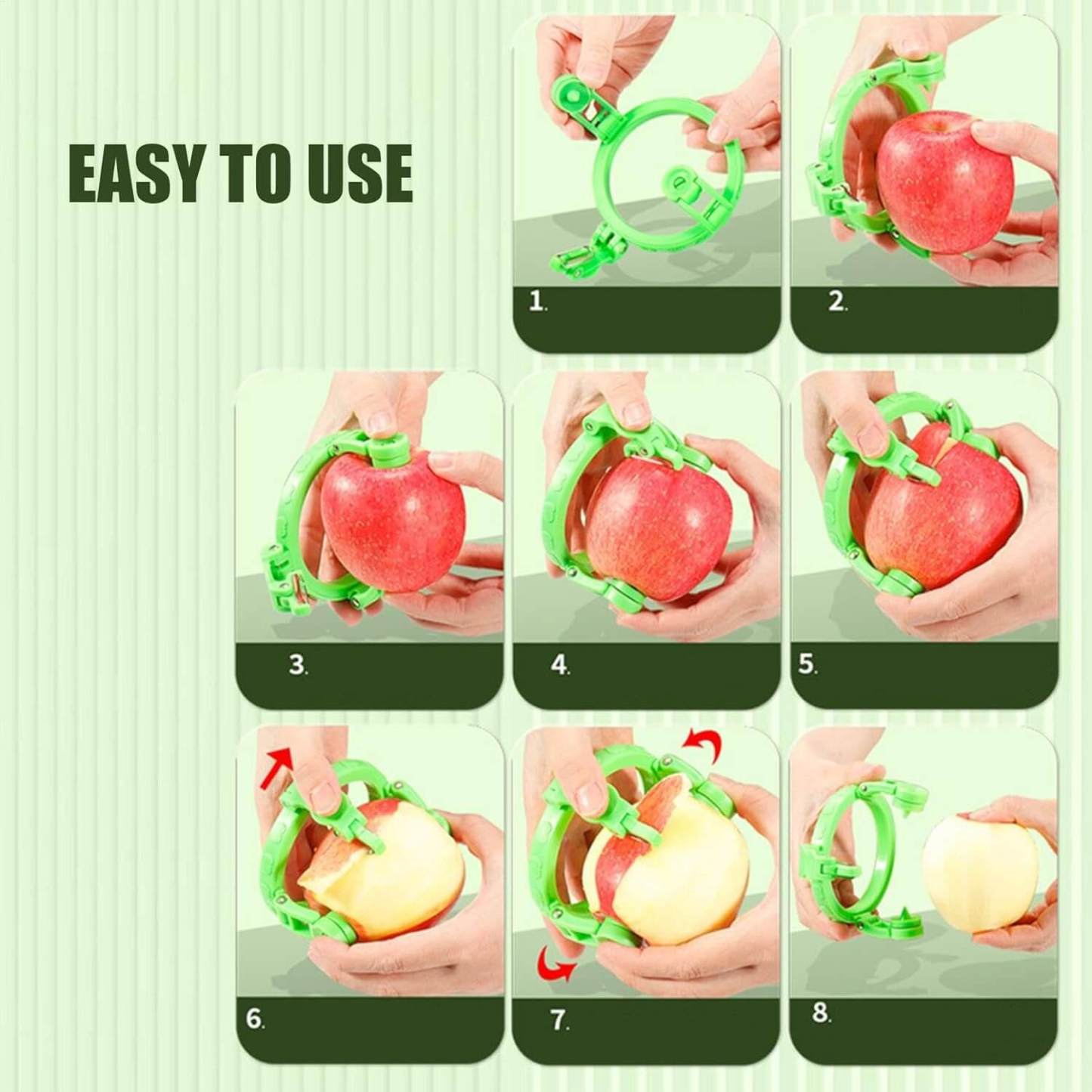 🔥2025 New🍎FoldiPeel - Fruit Rotating Quick Peeler