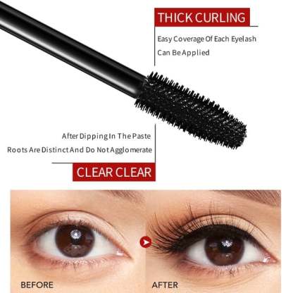 Waterproof Silk Fibre Thick Lengthening Mascara
