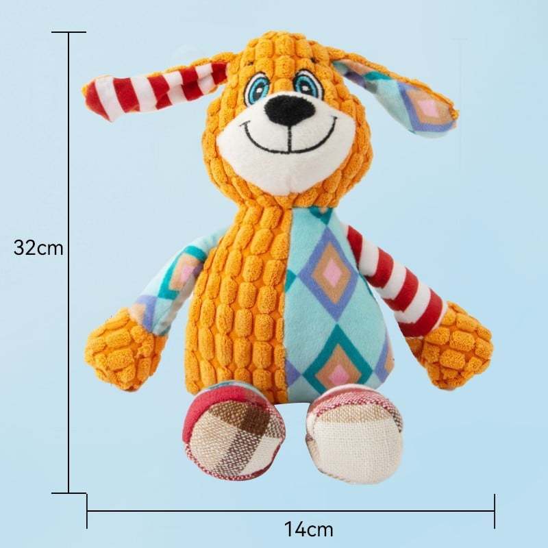 IMMORTAL SQUEAKER PLUSH TOY FOR AGGRESSIVE CHEWERS
