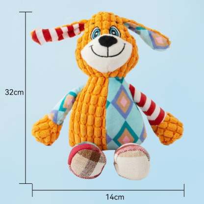 IMMORTAL SQUEAKER PLUSH TOY FOR AGGRESSIVE CHEWERS