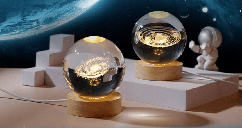 🔥3D Planet Crystal Ball