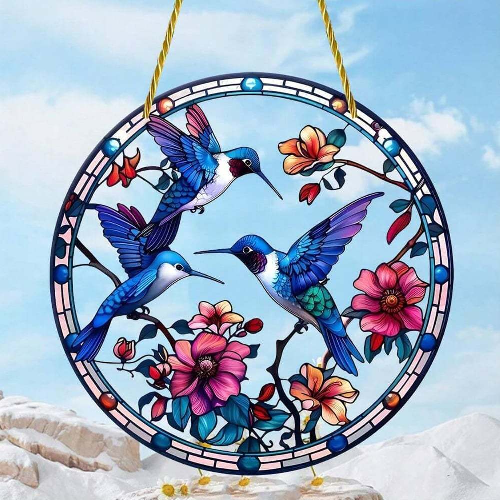 🌺 Hummingbird Suncatcher (6 inches)-PLAWLTD