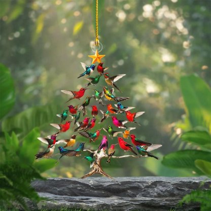 🔥2025 New Release 50% OFF - 🐦🎄Hummingbird Christmas Ornament✨(Same as in the video)-PLAWLTD