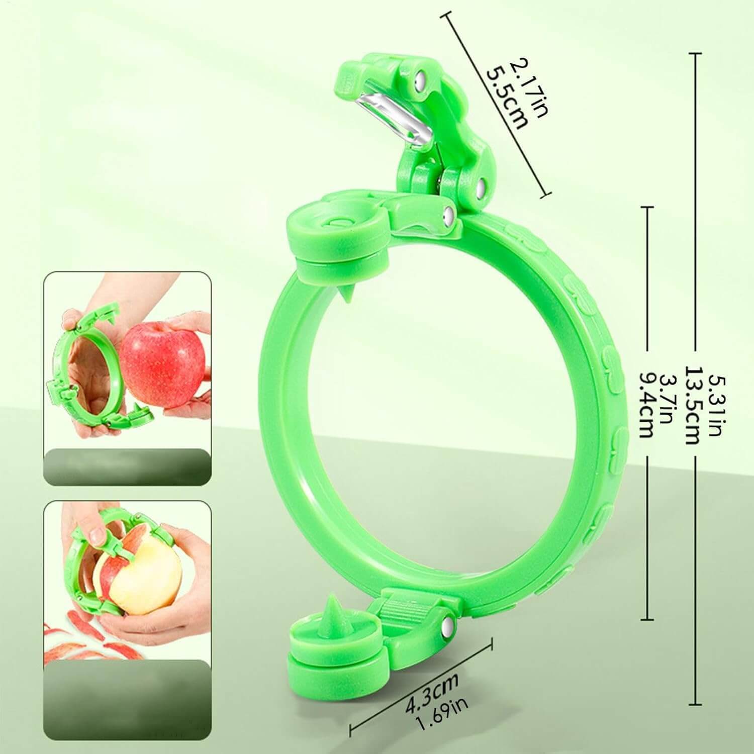 🔥2025 New🍎FoldiPeel - Fruit Rotating Quick Peeler
