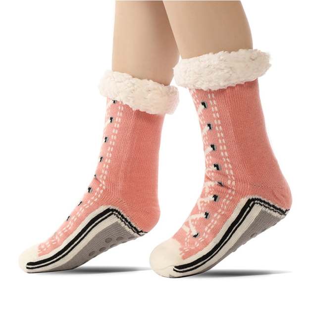Ultra-thick Cashmere Slipper Home Socks-PLAWLTD