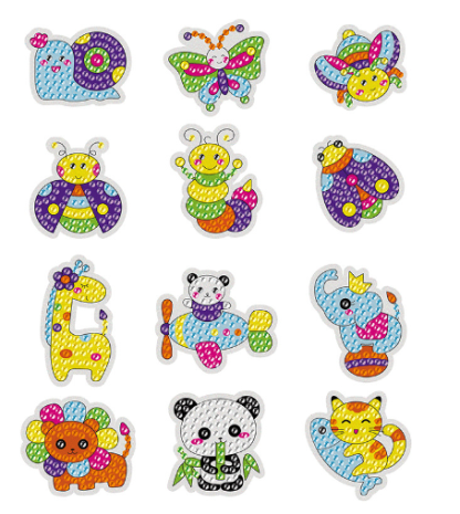 （Promotion🔥- SAVE 48% OFF）👍DIY children's free stick cartoon diamond painting