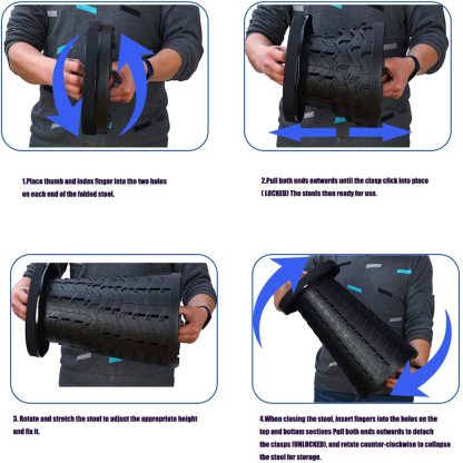 2025 Upgraded Retractable Folding Stool(🔥Semi-Annual Sale - 50% OFF + Buy 2 Free Shipping)-PLAWLTD