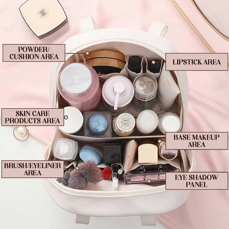 Multi-layered Shell-shaped Cosmetic Bag-PLAWLTD