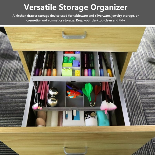 🔥Hot Sale 54% OFF👍Multi-Level Smart Drawer Organizer