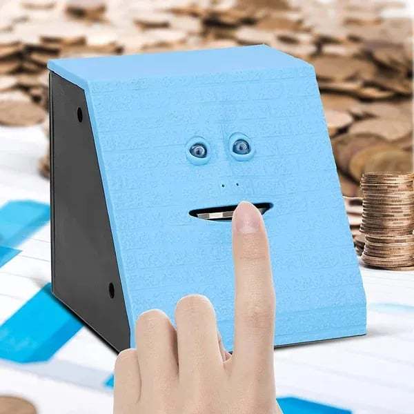 🔥2024 HOT SALE 49% OFF - Coin Eating Face Bank🔥
