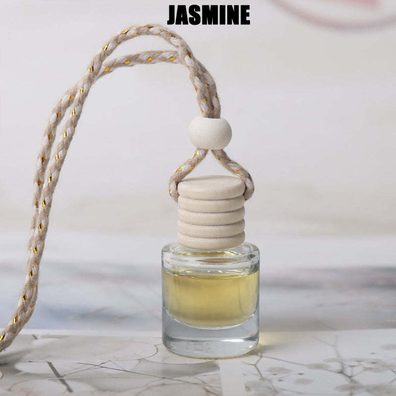 Cylindrical bottle car perfume pendant
