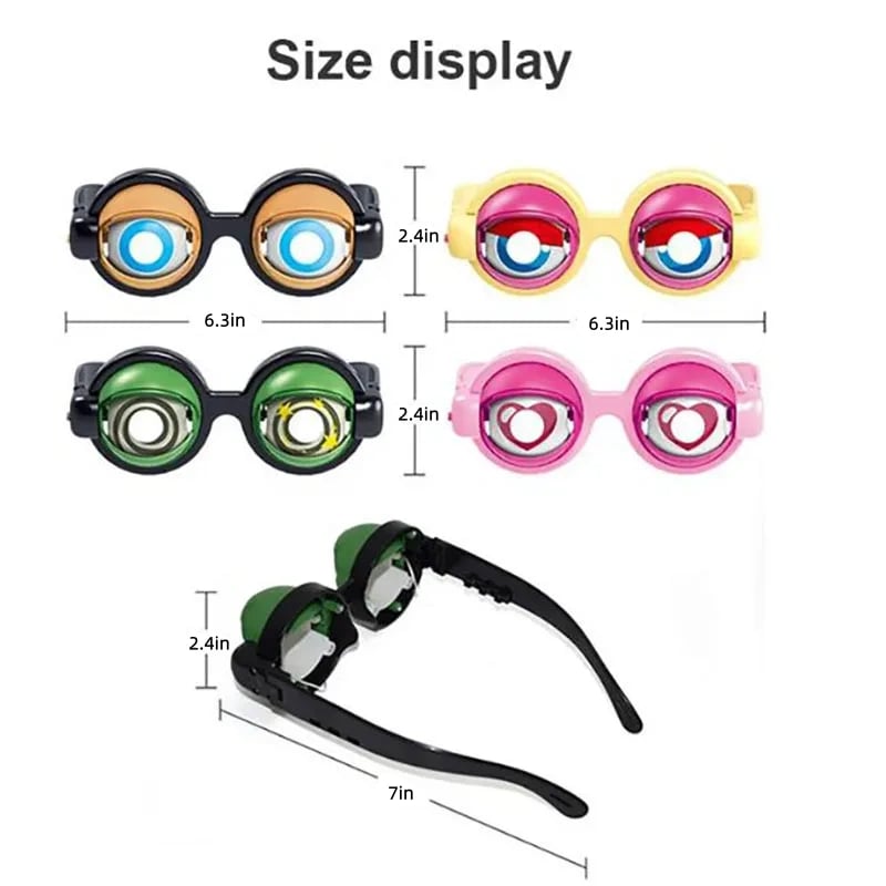 👀Blink & Wink Novelty Glasses - The Ultimate Selfie Accessory!