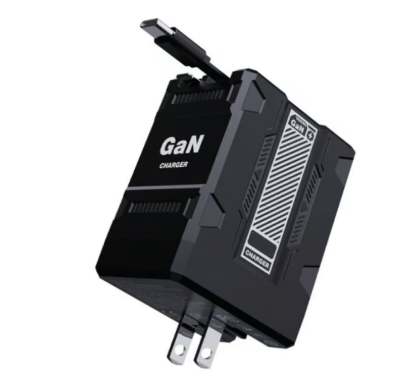 🔋2-in-1 GaN PD3.0  Charger with Retractable Cables(Plug specifications: US standard plug)