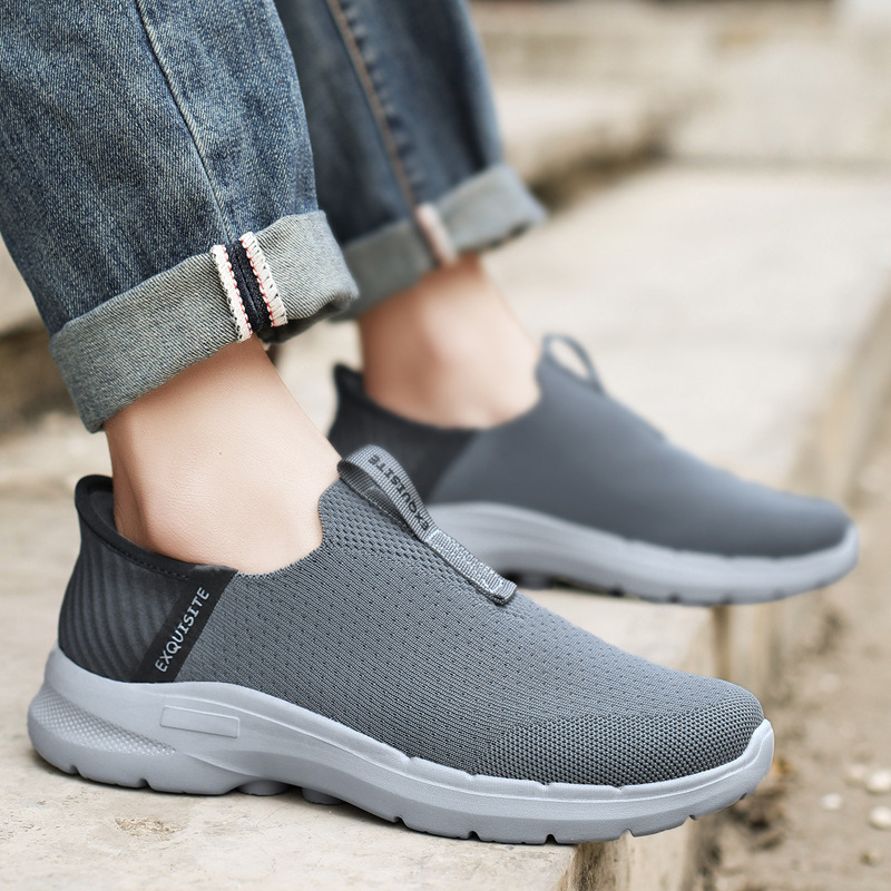 Men's Comfortable Waterproof Slip-On Casual Shoes Orthopedic Shoes