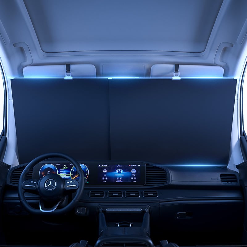 🌞2025 NEW🔥 Automatic retractable car sunshade-PLAWLTD