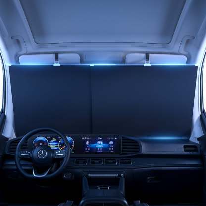 🌞2025 NEW🔥 Automatic retractable car sunshade
