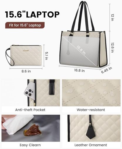 💼 The Ultimate 2-in-1 Tote Bag – Where Elegance Meets Functionality! 🍽️