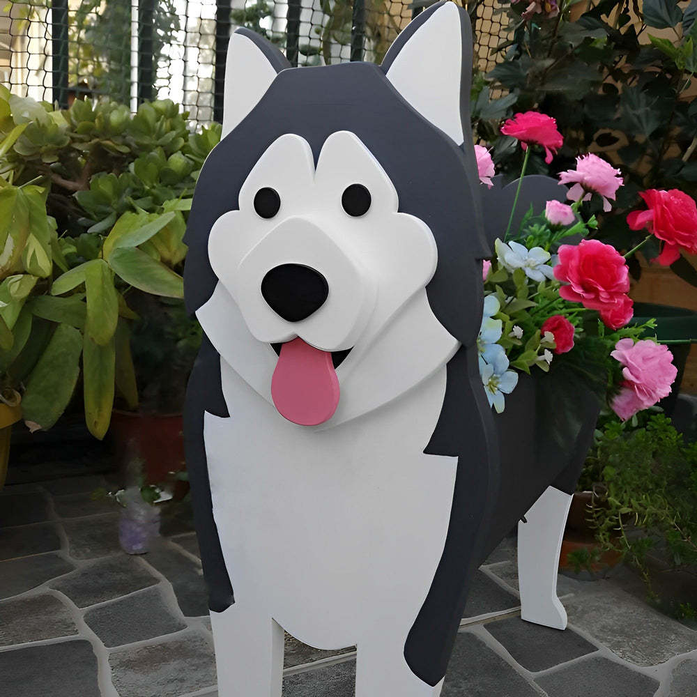 Alaska Malamute Planter-PLAWLTD