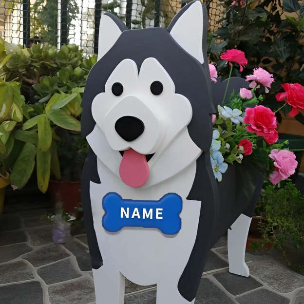 Alaska Malamute Planter-PLAWLTD