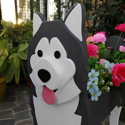 Alaska Malamute Planter-PLAWLTD