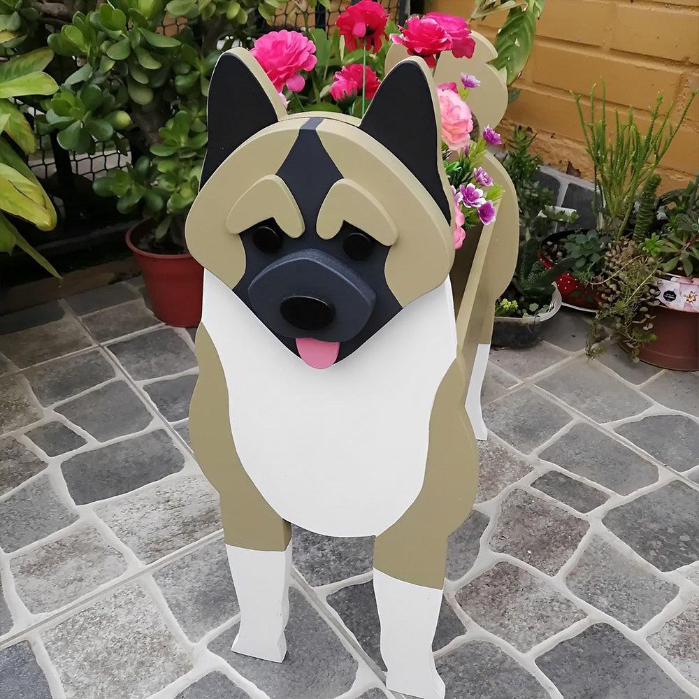 American Akita Planter-PLAWLTD