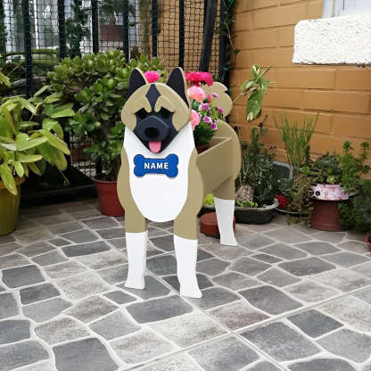 American Akita Planter-PLAWLTD