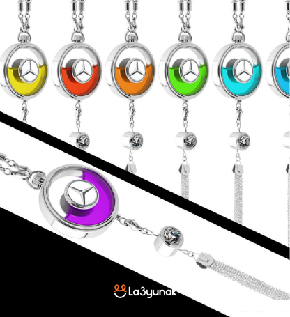 Car logo perfume pendant air freshener without coil