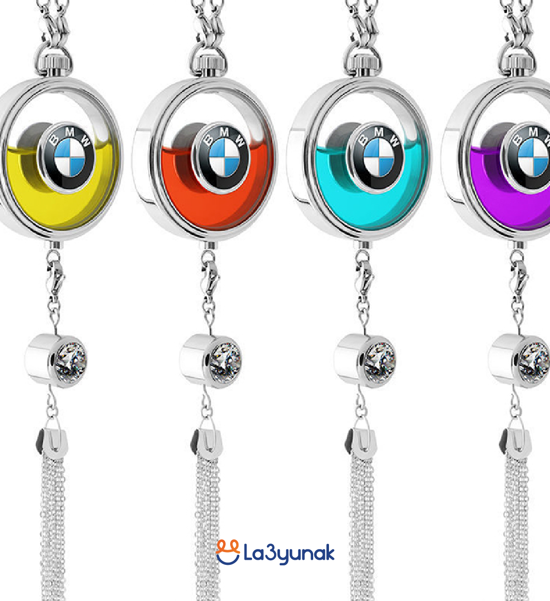 Car logo perfume pendant air freshener without coil